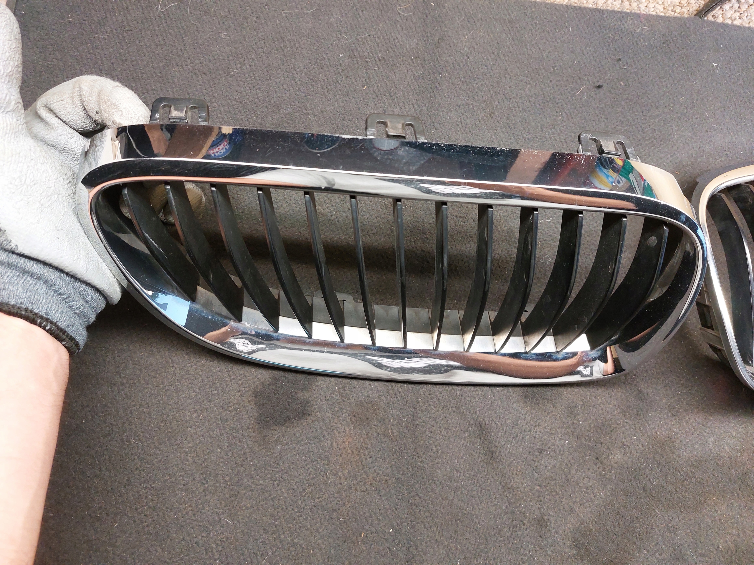kidney grille left right CHROM BMW E92 E93 LCI LIFT