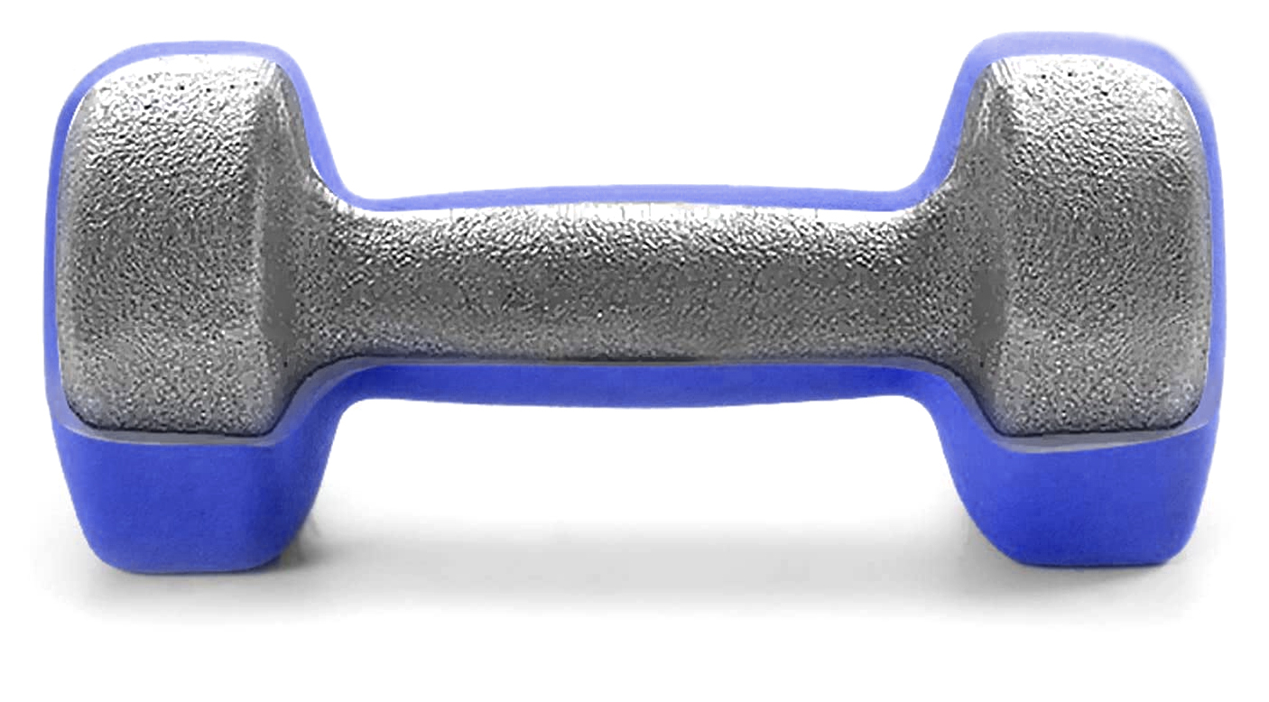 Hantelki hantle bitumiczne ciężarki do ćwiczeń zestaw 2x4kg WINYL Liczba sztuk w zestawie 2