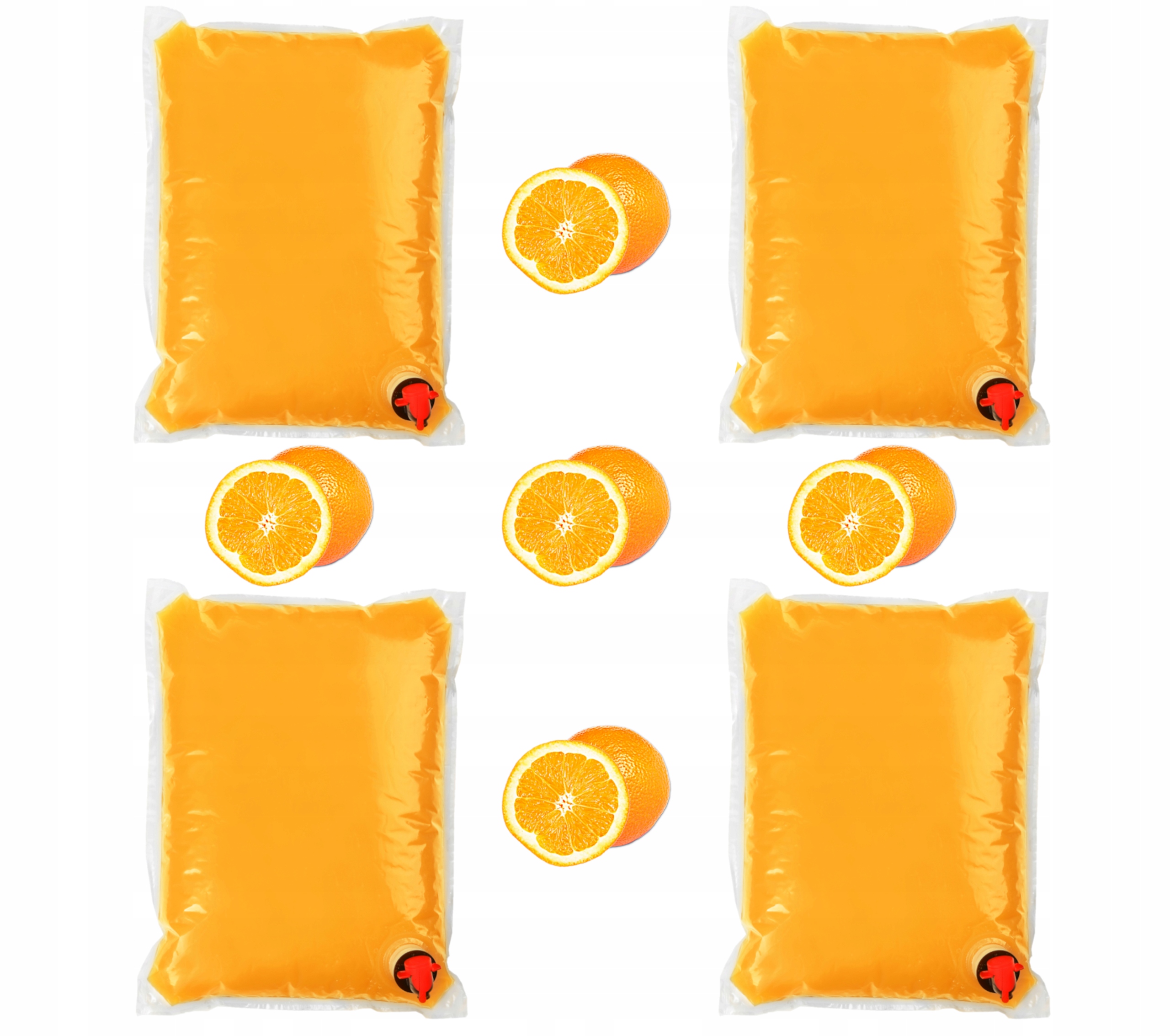 

Sok pomarańczowy Pomarańcza 4x5L 37,2zł/5L