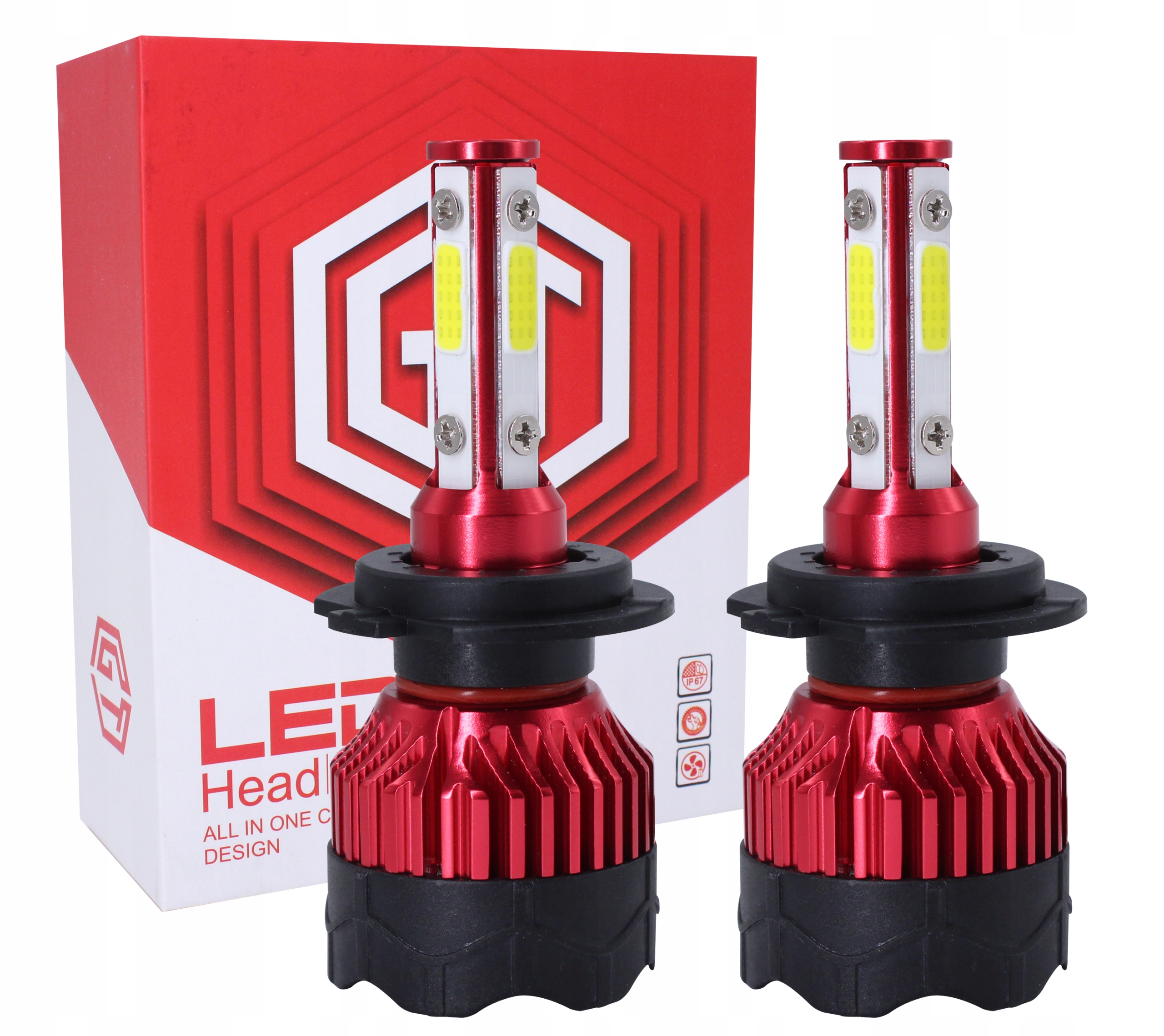 

Żarówki Led HIR2 9012 Gt Cob Ultra 360° 20000LM