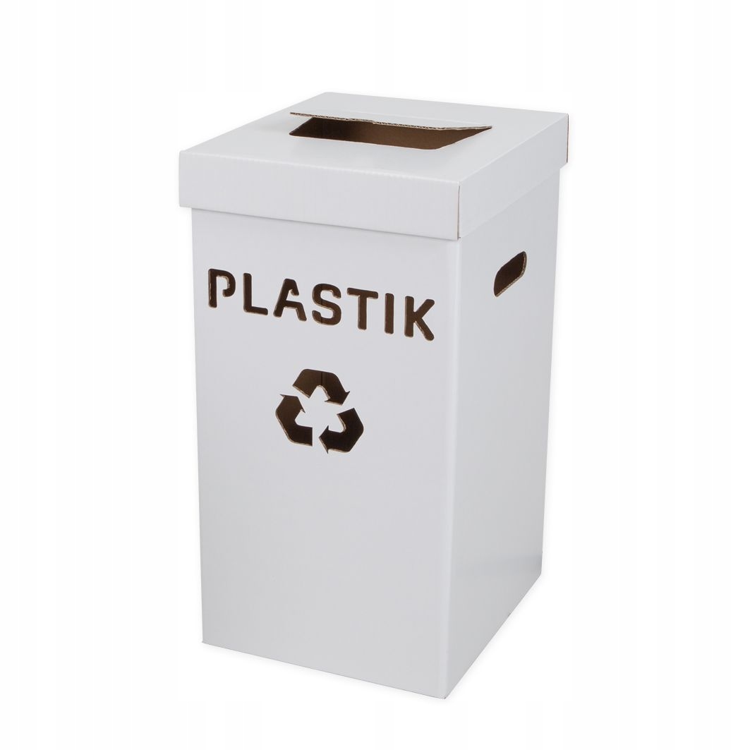 

kosz do segregacji śmieci z kartonu Plastik 54L