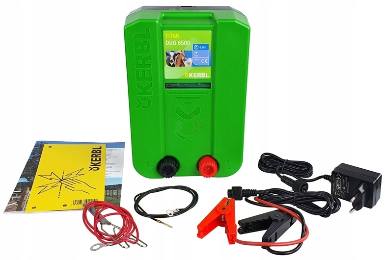 PASTUCH ELEKTRYZATOR 12/230V KERBL TITAN DUO 6,5 J