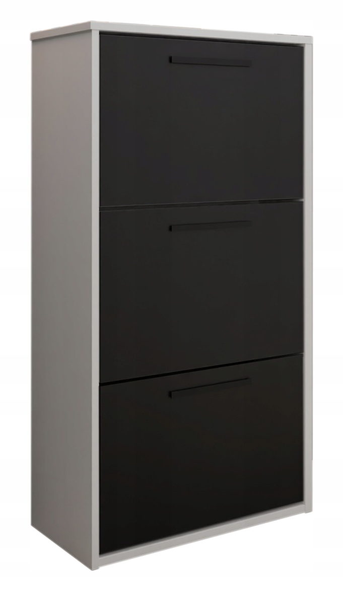 Botník s výklopným stojanem Jasper bílá černá