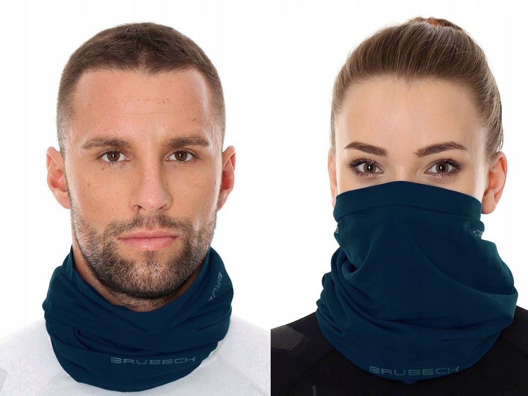 Komin Termo Do Biegania Jesinią Zimą Brubeck -L/XL