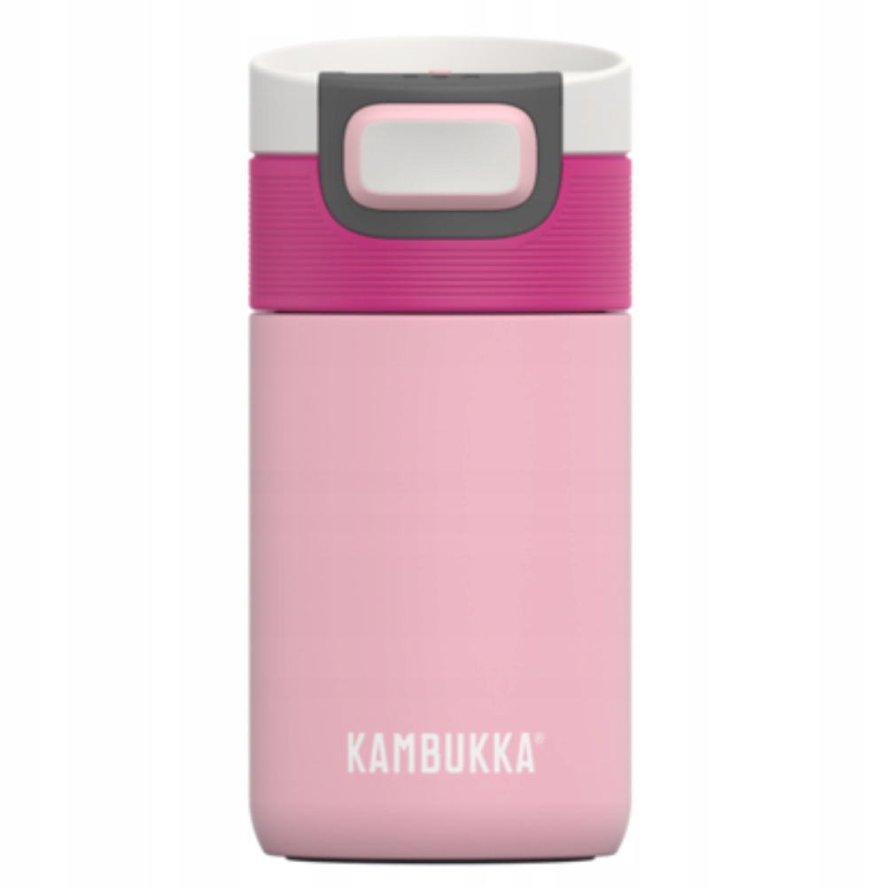 Kubek termiczny na kawę, herbatę termos podróżny 300ml Kambukka – różowy