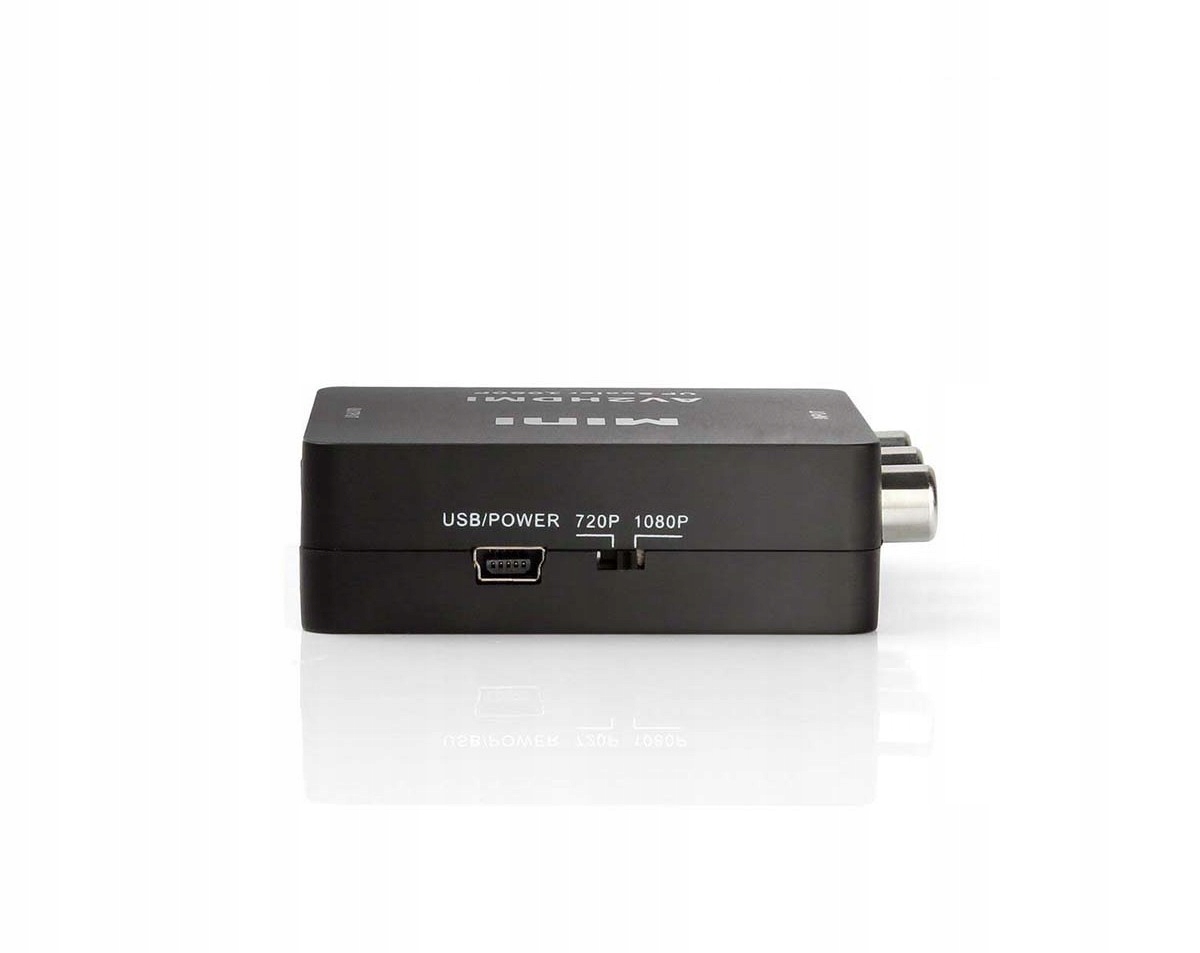 Konwerter CVBS-HDMI Composite Video do HDMI czarny Marka NTIinnovations