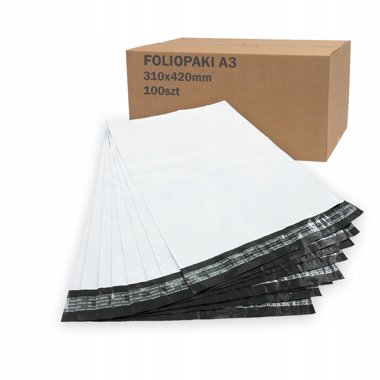 

Foliopaki K04 Koperty foliowe A3 310x420mm 100szt.