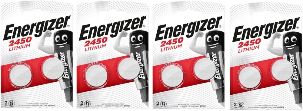 

Bateria litowa Energizer CR2450 3V 8 szt
