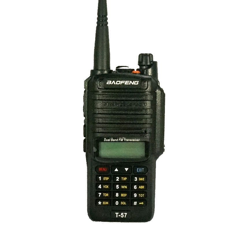 Vodotěsná vysílačka Baofeng T57 Vhf/uhf 5W Pmr IP68 UV-9R