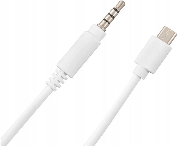 

Kabel Micro Usb Do Jack 3,5 mm Aux Audio 4 Polowy