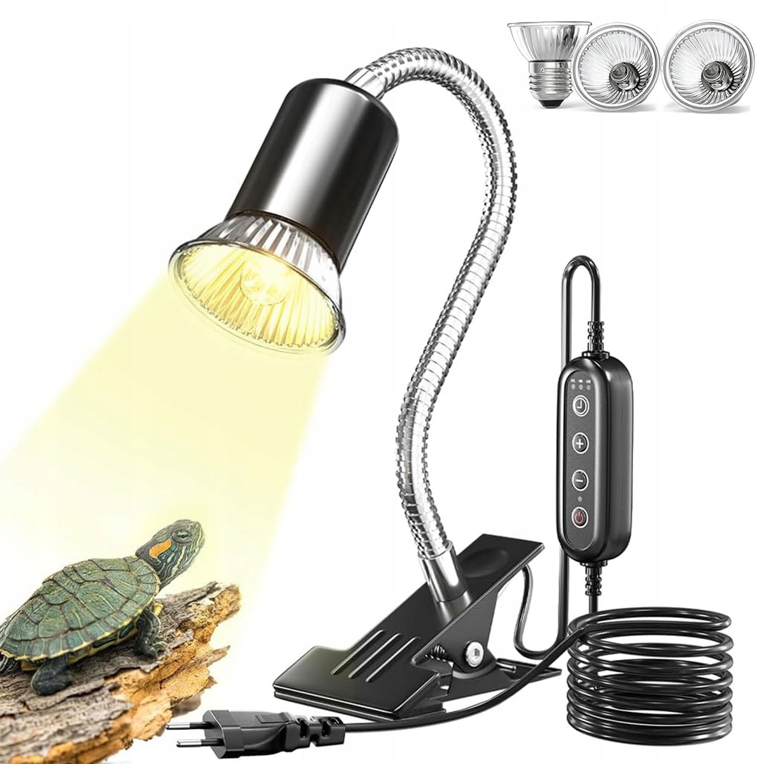 Levně 50W Topná Lampa Želva, Žárovky Uva Uvb Topná Lampa Pro Plazy V Teráriu