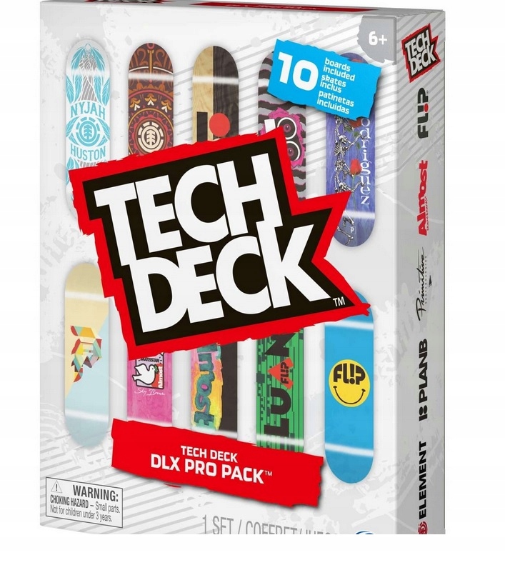 Tech Deck fingerboard 10 deskorolek zestaw Orygina