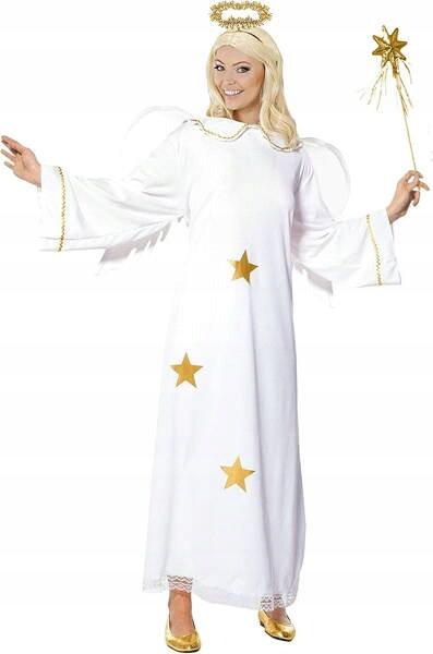 Kostým Anděla Anděl Šaty S Aureolou Jasełka M