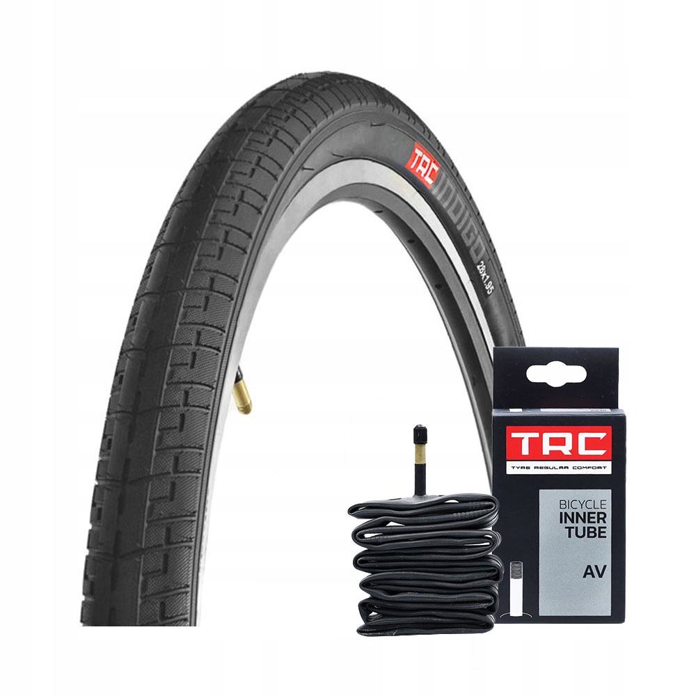 Opona rowerowa 28 Trc 52-622 Nowa 28x1.95 Wytrzymała dętka do roweru AV48
