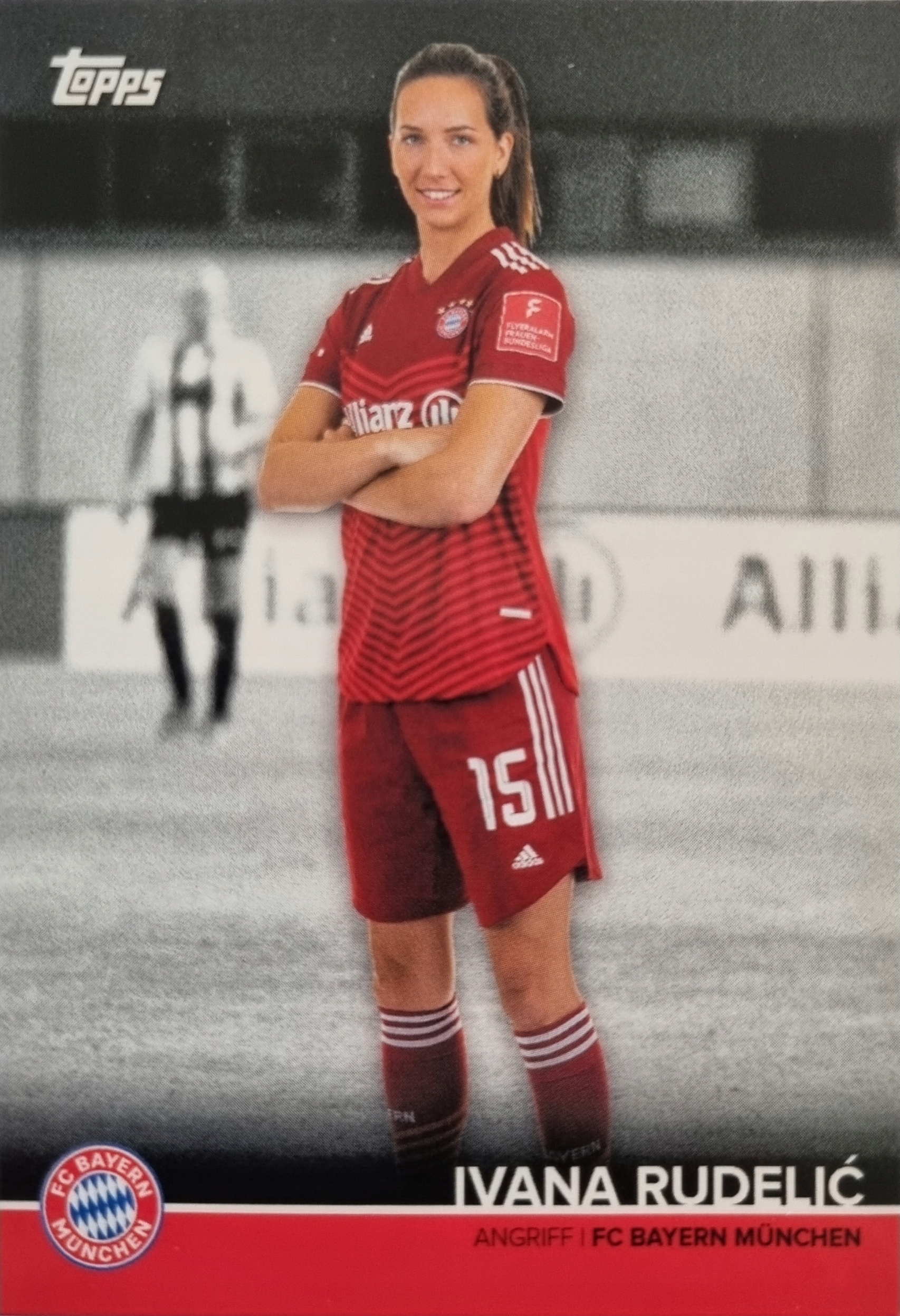 Topps Bayern Monachium 21-22 -ivana Rudelic