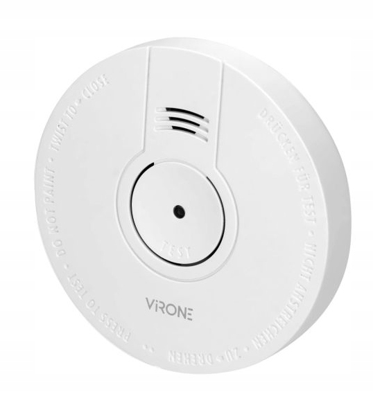 Czujnik dymu ognia bateryjny