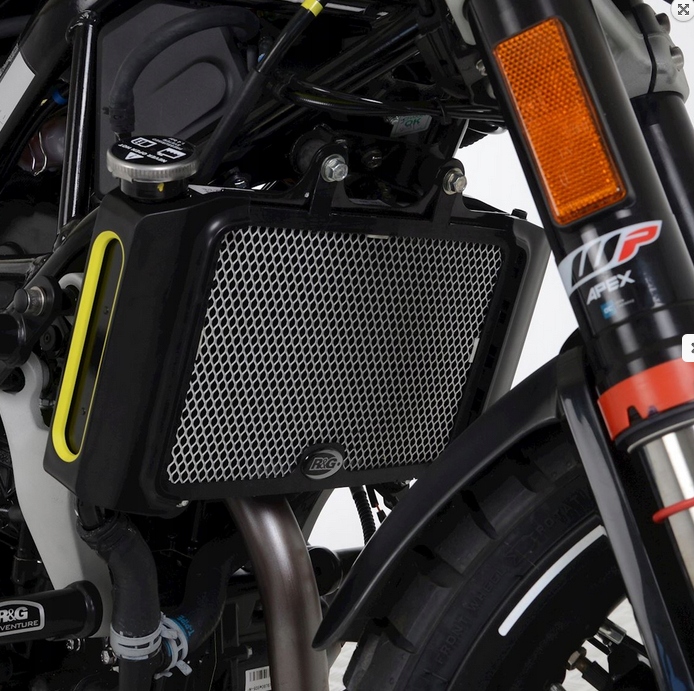 Kryt Chladiča Rg Racing Husqvarna Svartpilen/vitpilen 125 21- Čierny