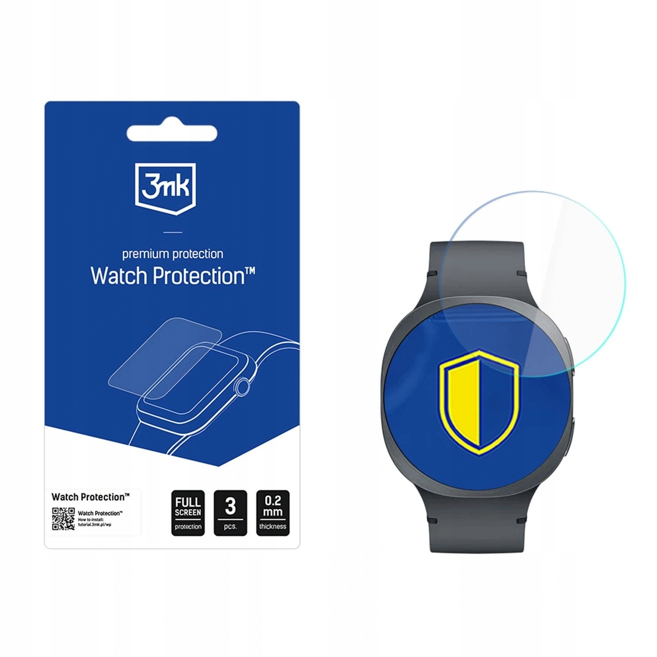 3mk Watch Protection FlexibleGlass szkło na Samsung Galaxy Watch 8 44mm
