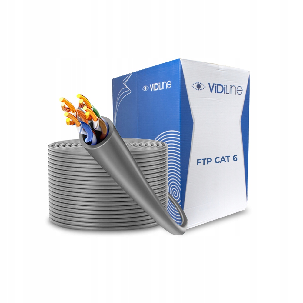 

Skrętka Ftp Cat 6 Kat 6 Ekranowany Kabel 305m RJ45