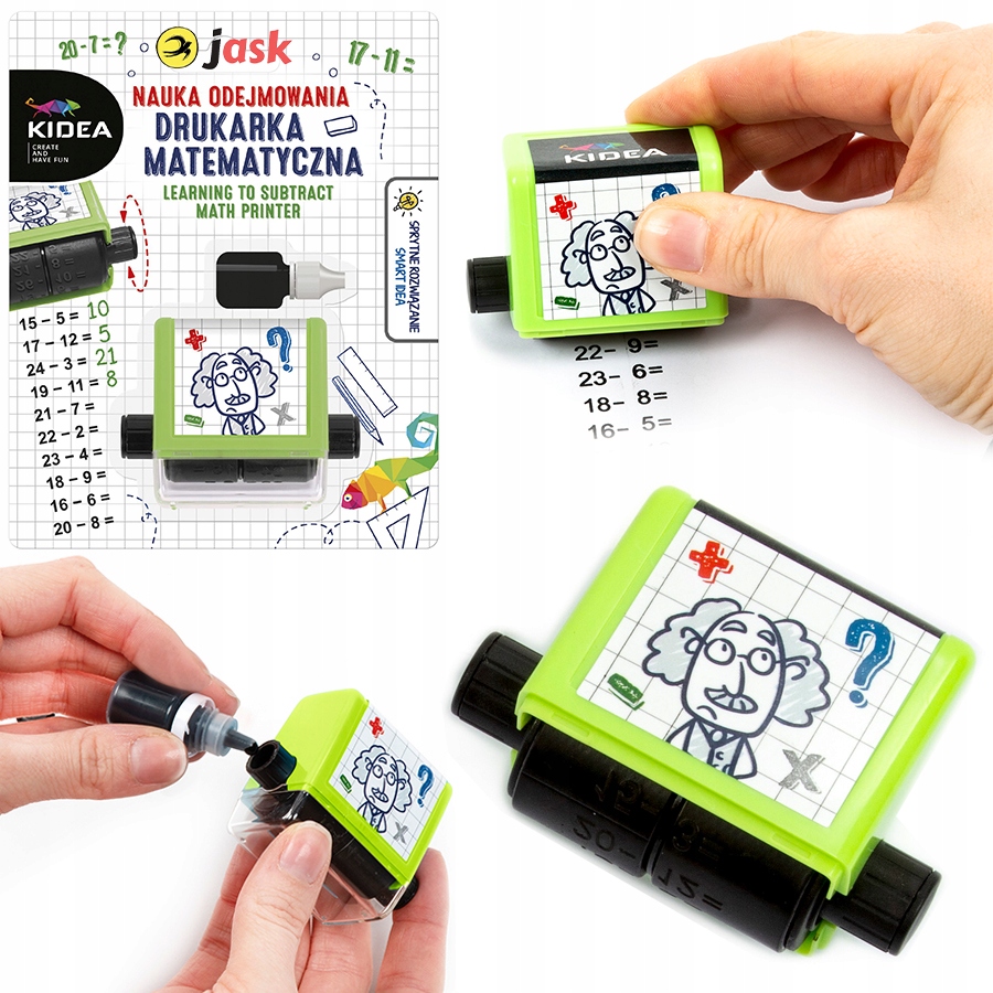 

Drukarka Matematyczna Pieczątka Do Nauki Liczenia