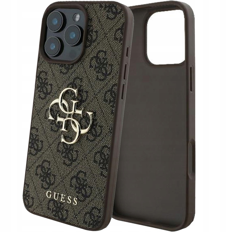 Módní pouzdro na telefon pro iPhone 16 Pro Max kryt Guess zadní kryt pro telefon