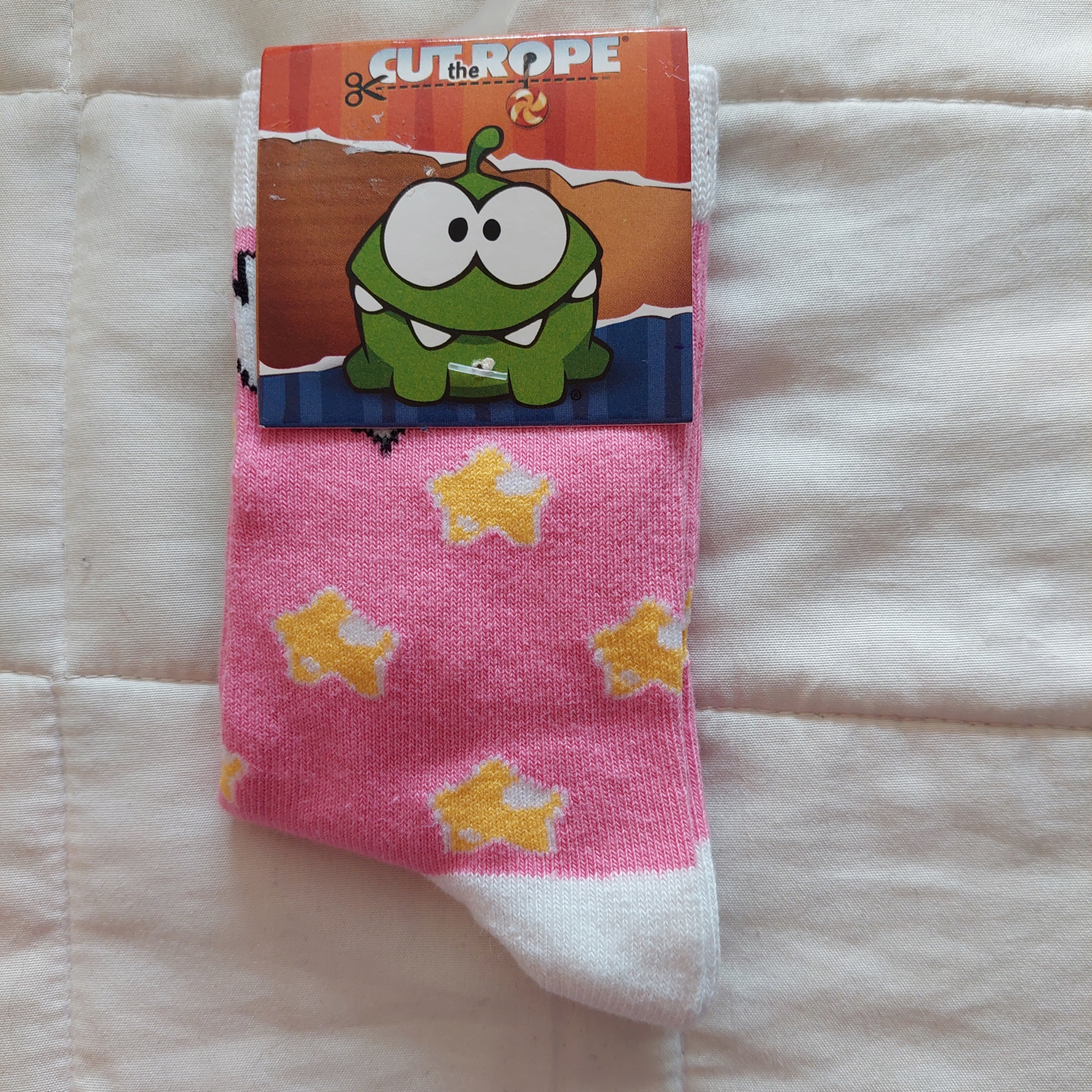

nowe skarpetki Cut the Rope 27/30