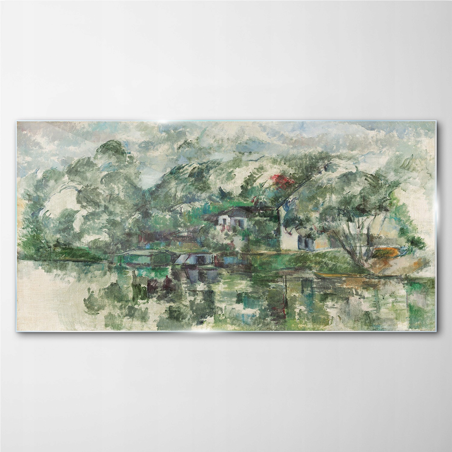 

Obraz na ścianę szklany Woda Cézanne 100x50 cm