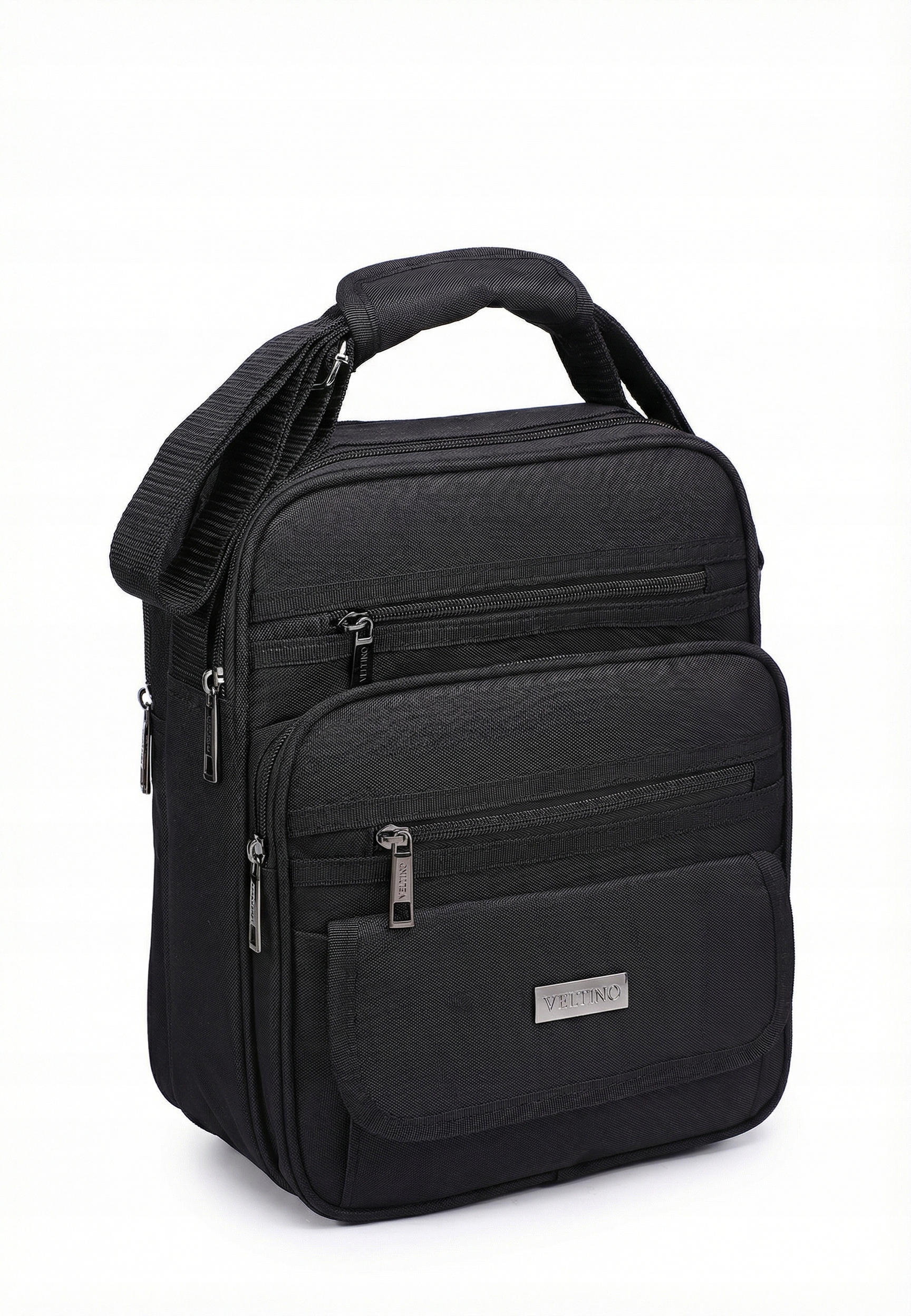 SASZETKA MĘSKA LISTONOSZKA PRZEWIESZANA 30x25x15 NA RAMIĘ MĘSKA VELTINO Marka bez marki