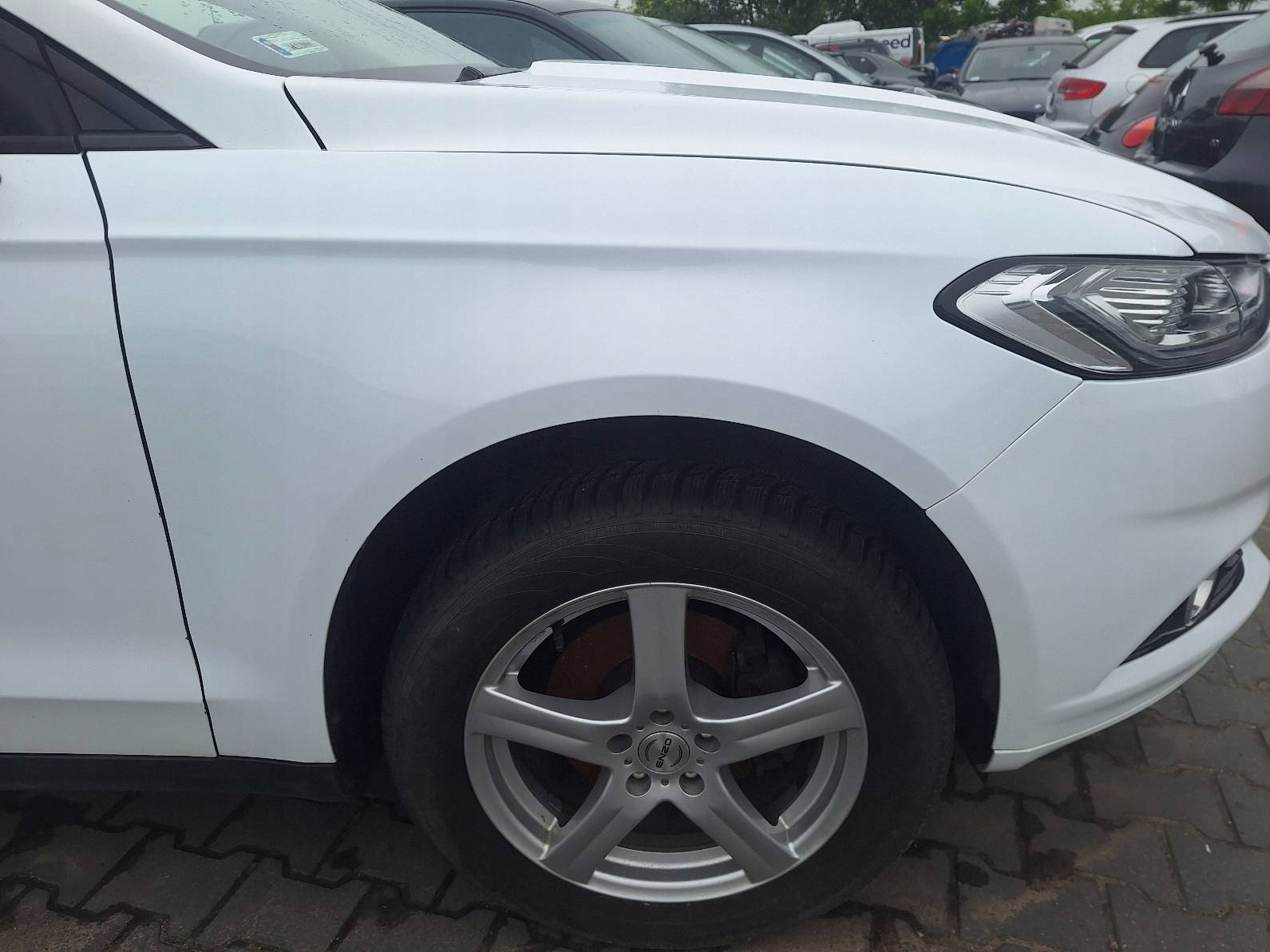 complete front bonnet bumper FORD MONDEO MK5 FD FROZEN WHITE 235168