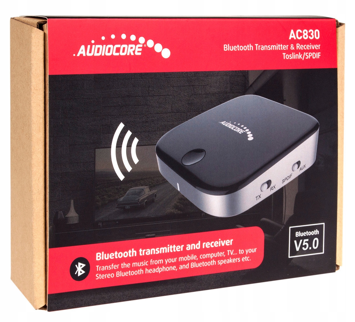 

Odbiornik i Nadajnik Bluetooth Apt-X HiFi Audio