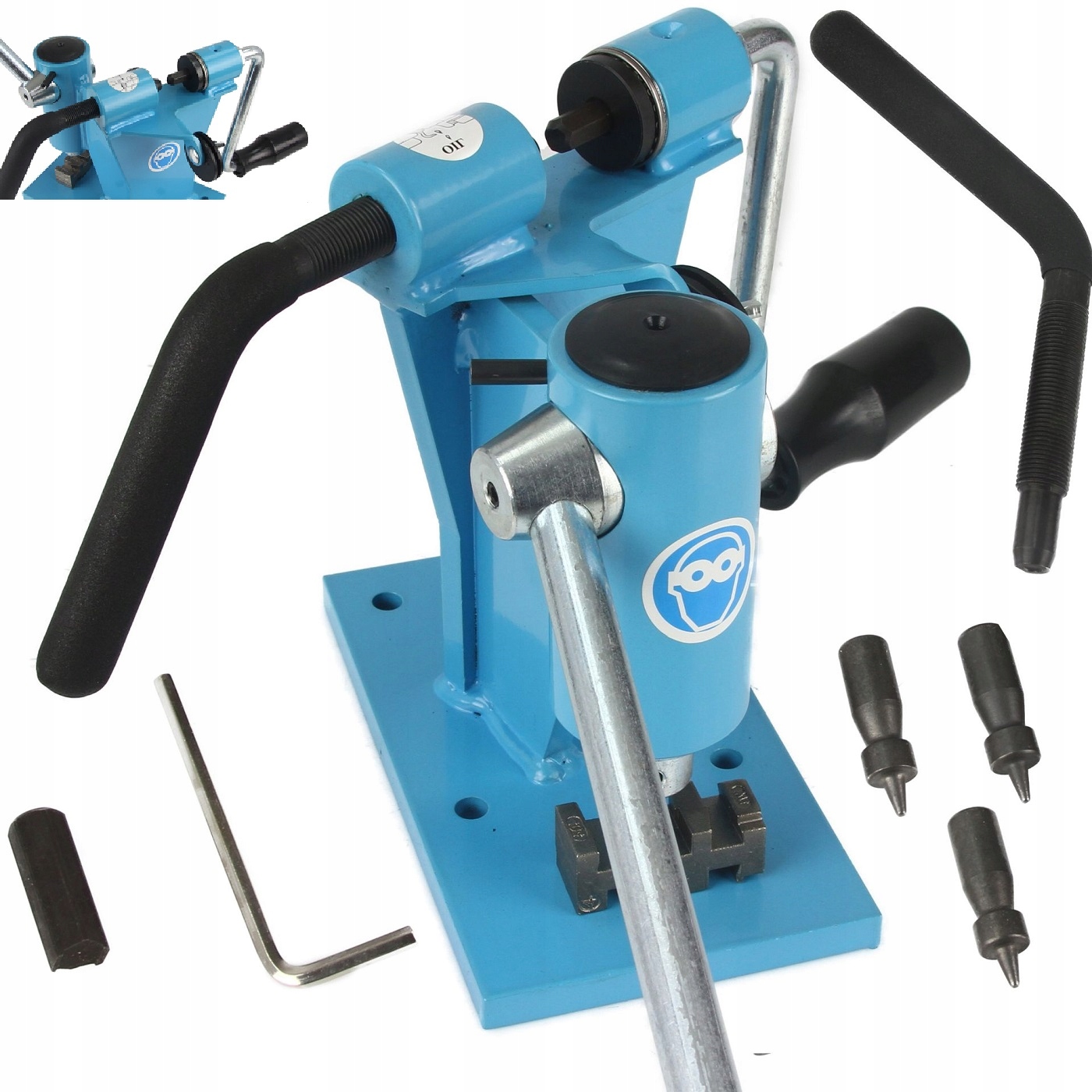 PRASA + NICIARKA DO NITOWANIA ŁAŃCUCHÓW ZESTAW 2W1