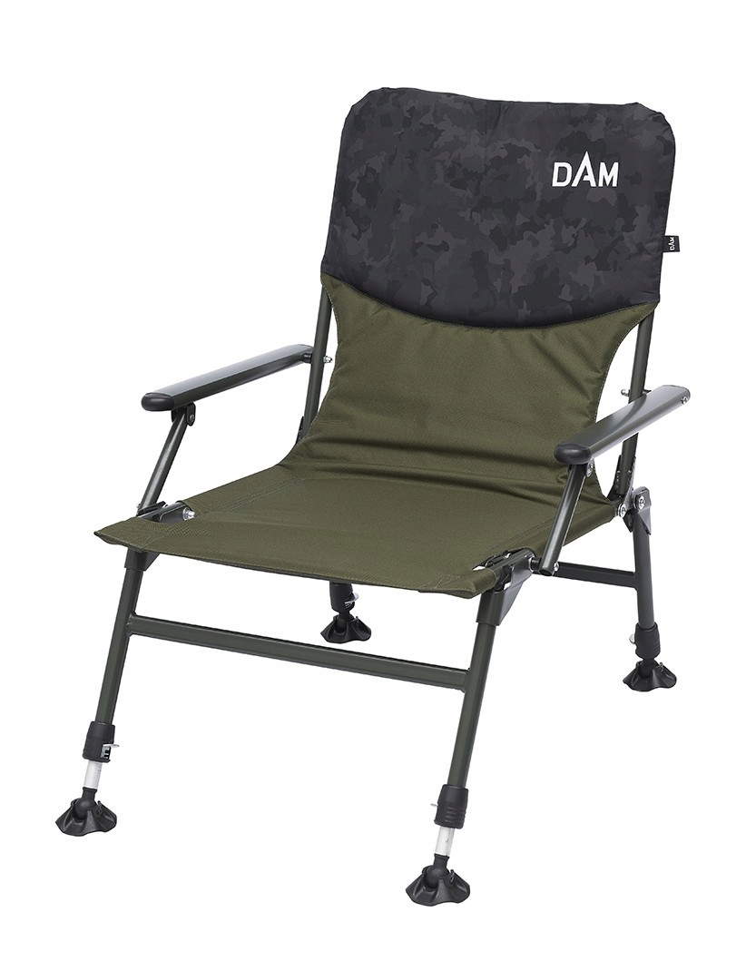 Кресло dam Camovision Compact with Armrests Steel