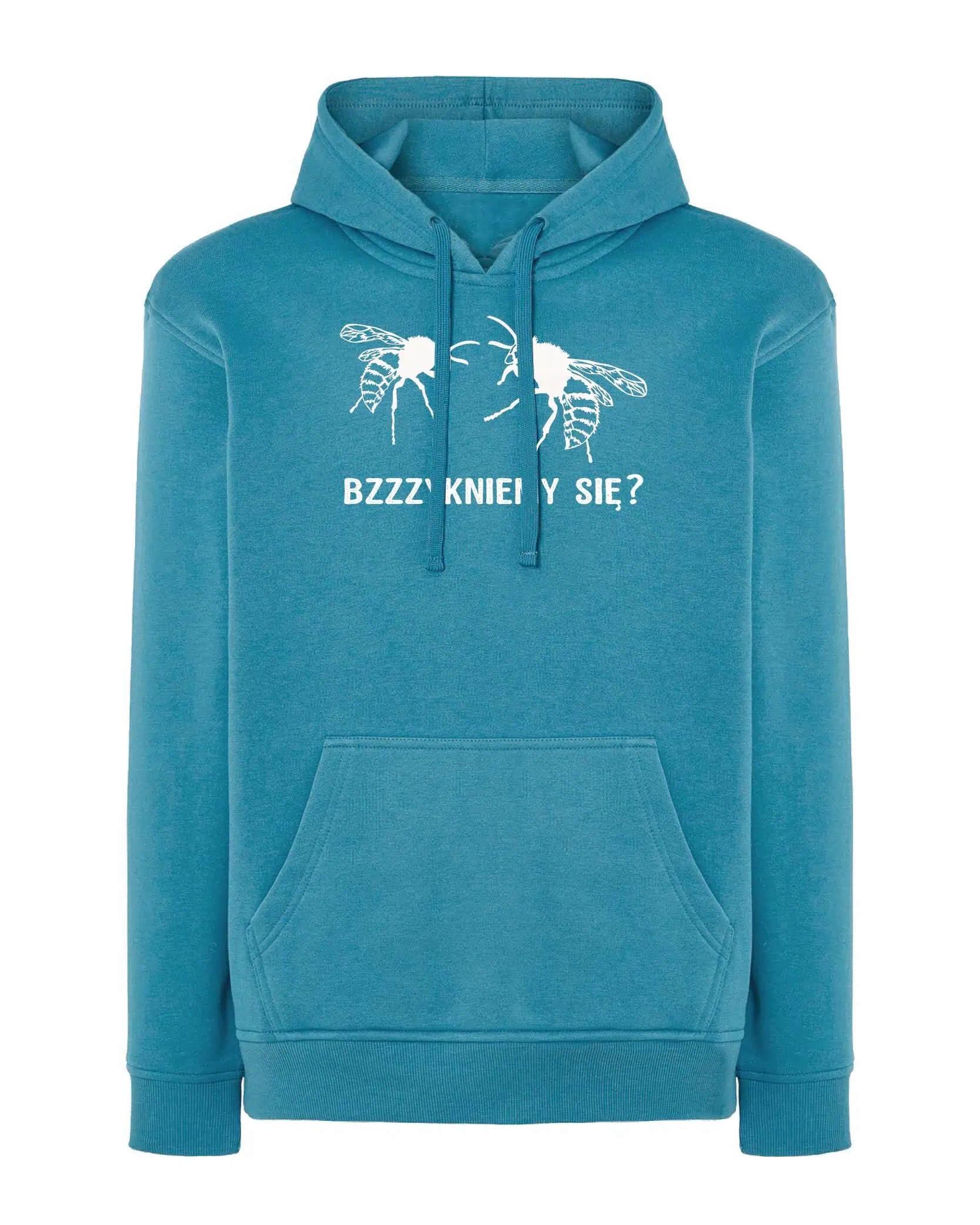 Mikina Vyzpíváme si? Vtipná s potiskem Vtipný Dárek Modrá L