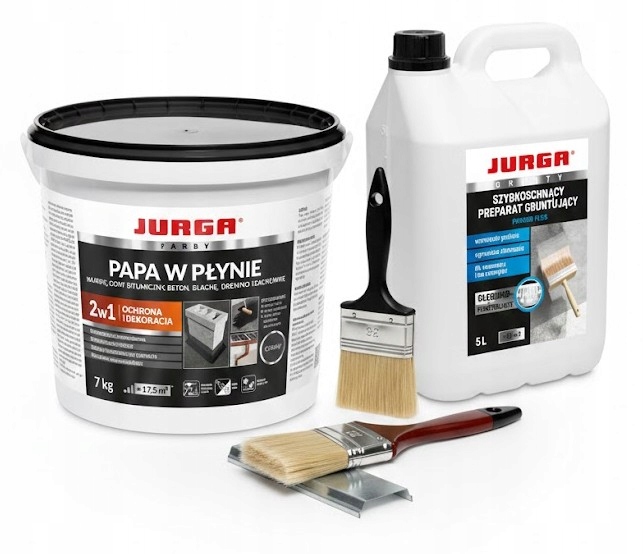 Zestaw Papa w płynie 7kg czarna Primer Plus 5L Jurga