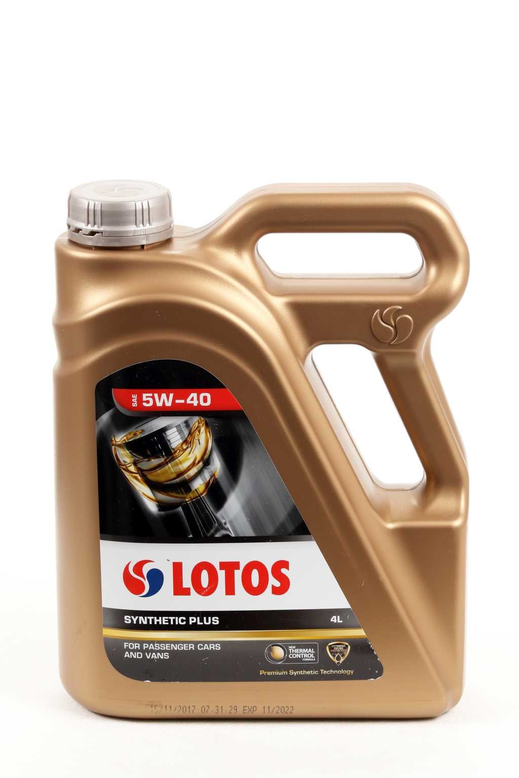 

Olej 5W-40 Lotos 4L