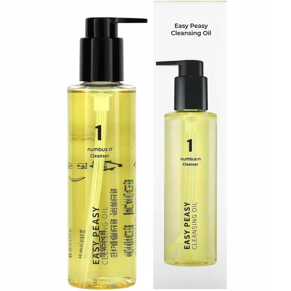 Numbuzin No.1 Easy Peasy Cleansing Oil 200 ml mycí olej