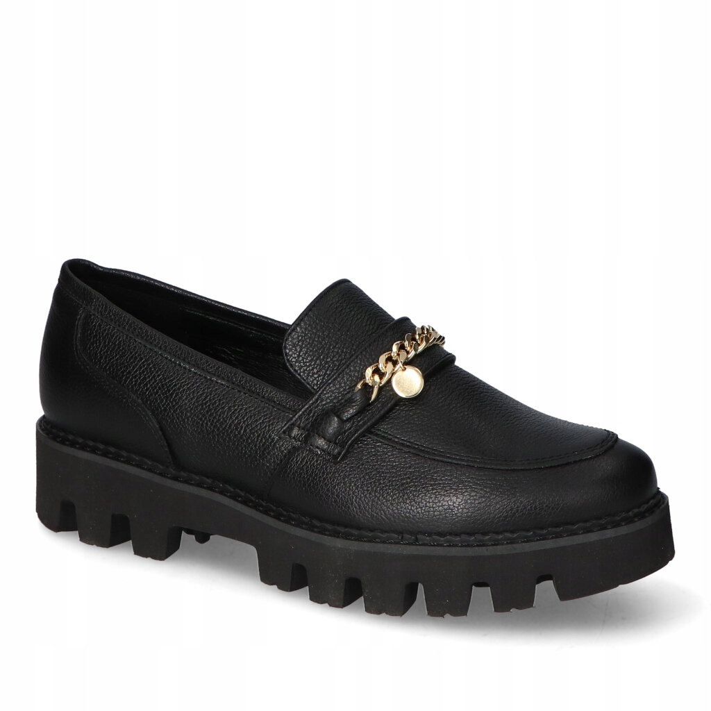 Mokasíny Karino 3938/126-P Černé lico 38