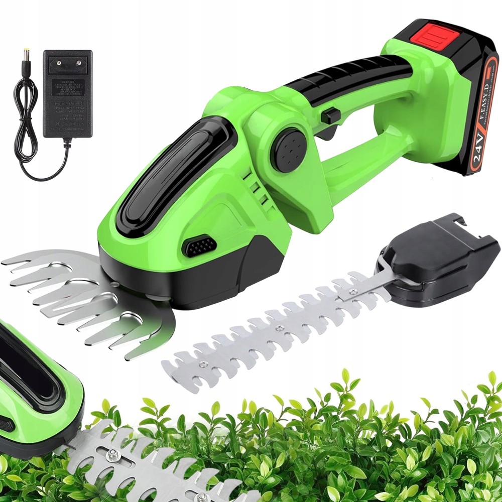 Profesionální Sada 24V Nůžek Se 2 Čepelemi A Nabíječkou