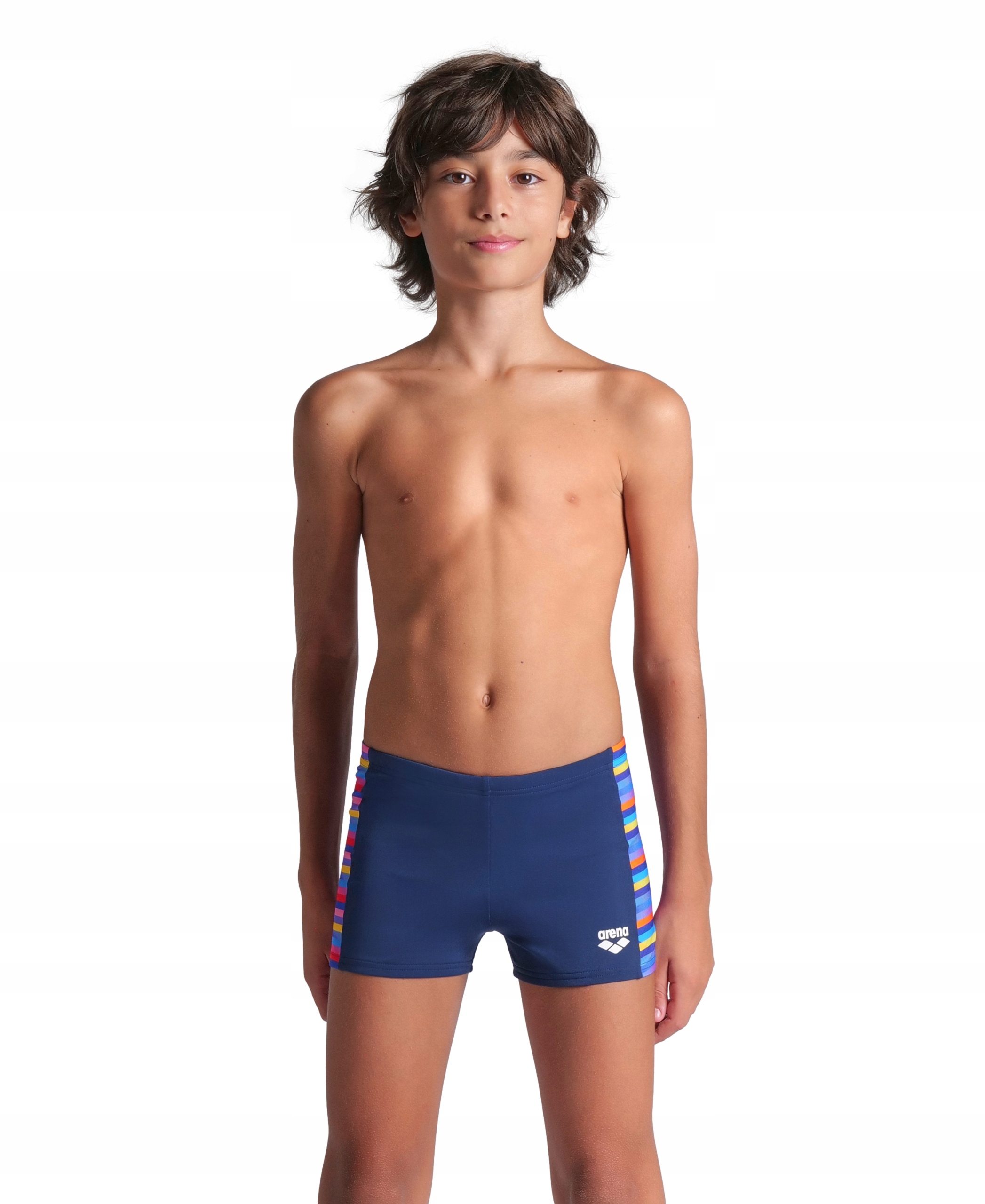 Szorty kąpielowe chłopięce Arena Racing Stripe Swim Short 164