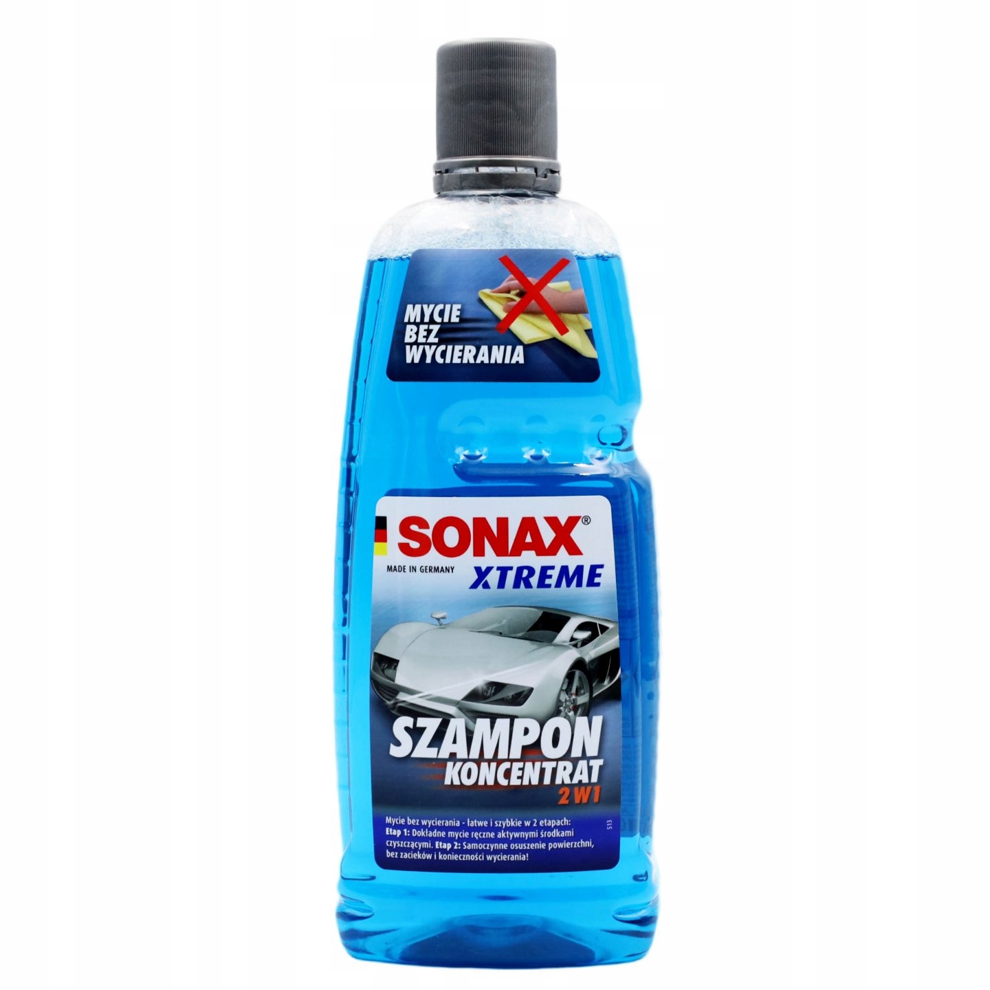 

Szampon 2w1 Sonax Koncentrat bez Wycierania 1L