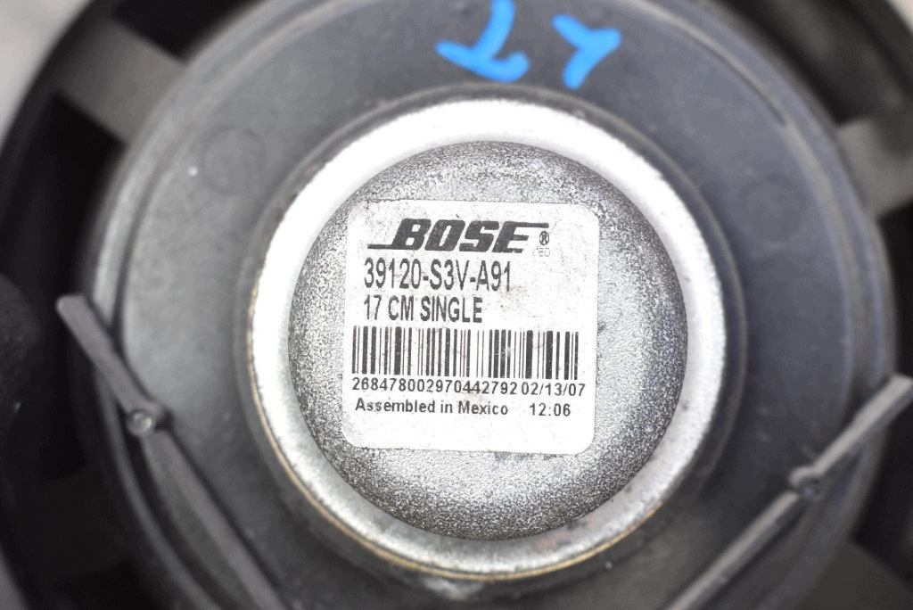 speaker left rear part BOSE 39120-S3V-A91 HONDA LEGEND 4 IV 04-08