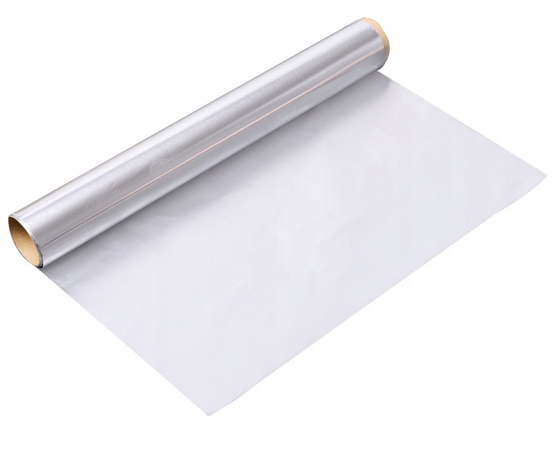 FOLIA ALUMINIOWA GRUBA MOCNA SPOŻYWCZA GASTRONOMICZNA CATERING PACLAN 10M Marka inna