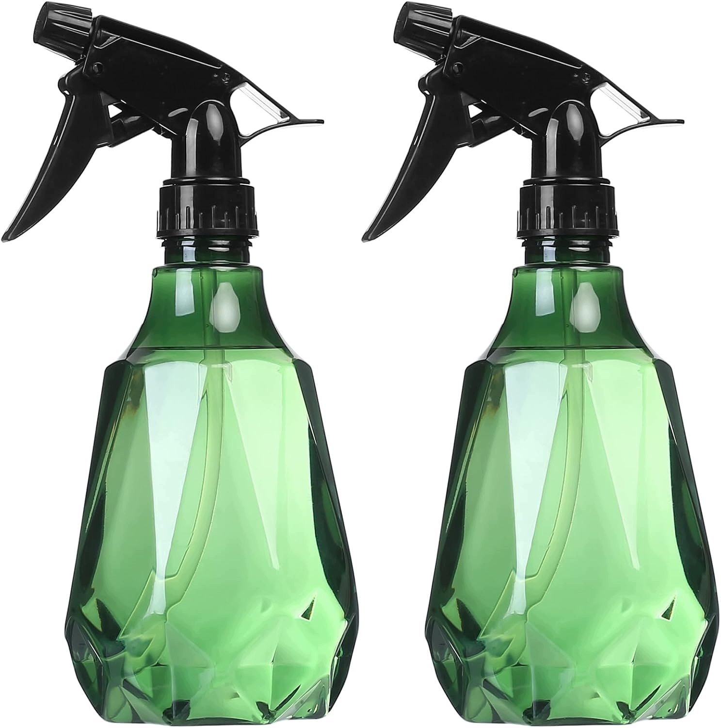 Lahvičky S Rozprašovačem 500 ML Sada 2 Kusů Mlha Proud