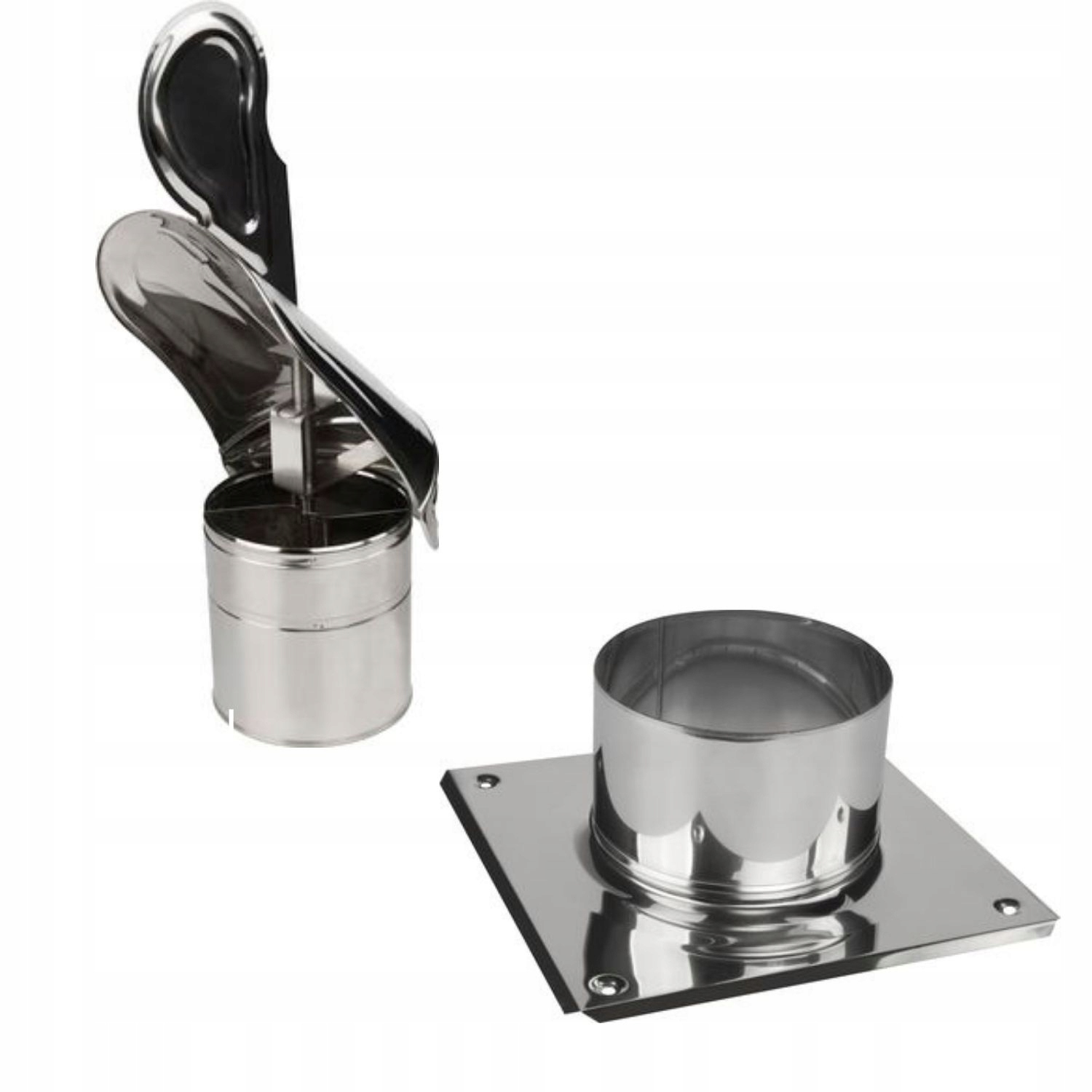 Strażak Z Podstawą Komin Fi 250 Nasada Kominowa Obrotowa Stal Kwasoodporna