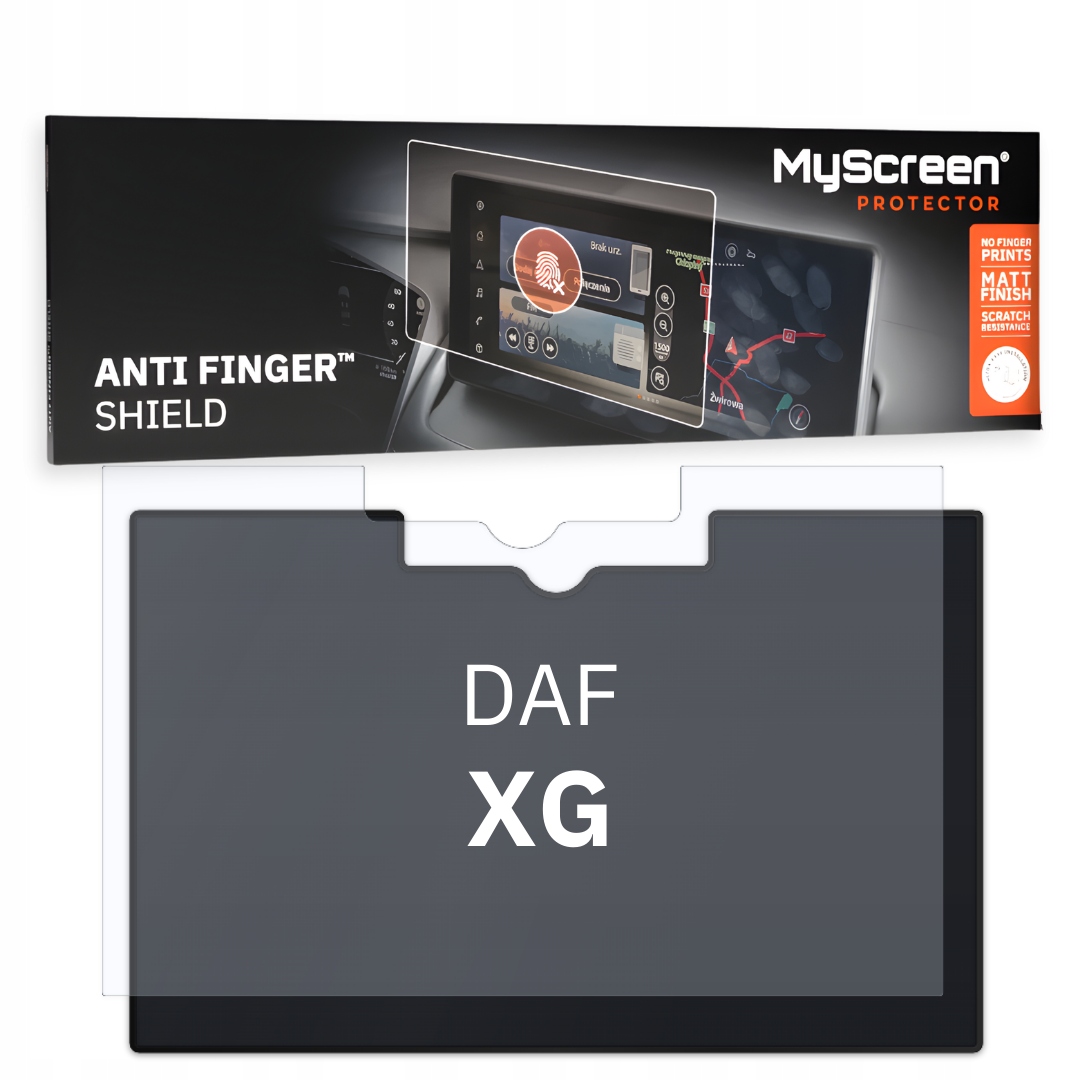 Matná fólie pro Daf Xg Tir 2021 MyScreen Anti Finger