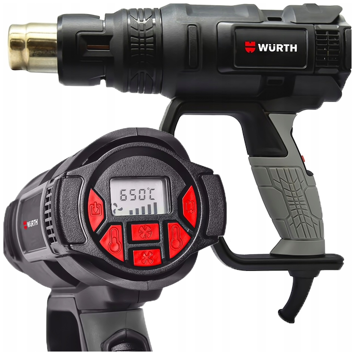 Horkovzdušná Pistole Wurth 2000 W 230 V 600 °C