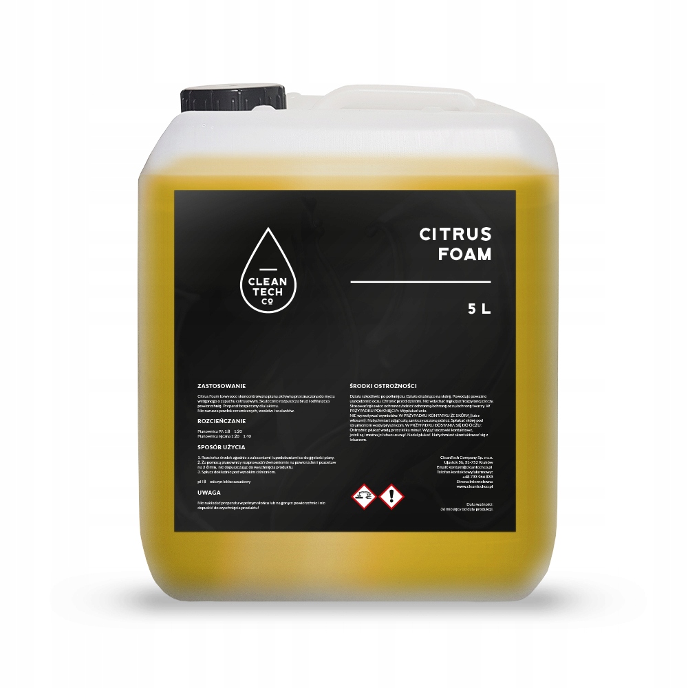 CLEANTECH Citrus Foam 5L активна піна