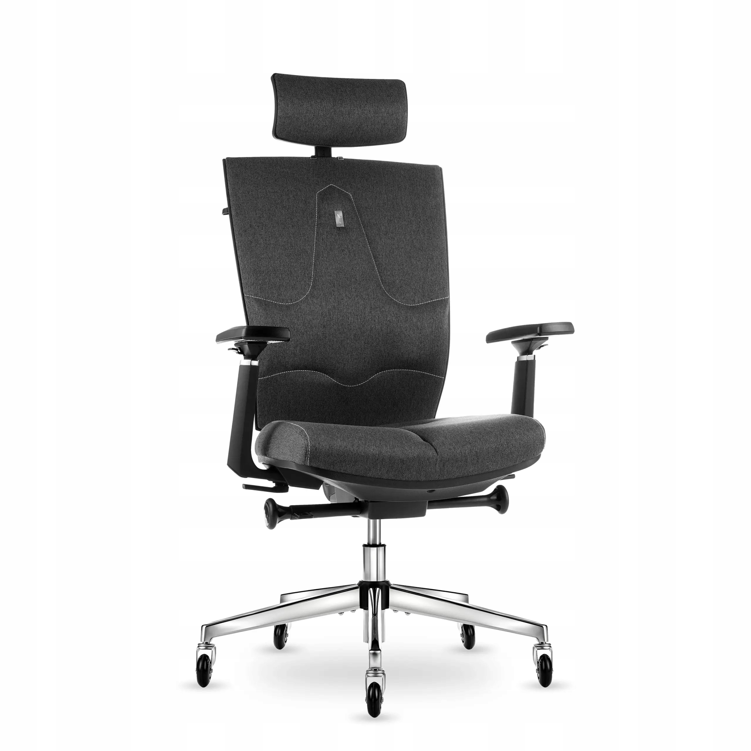 Kulik System Space szary fotel ergonomiczny