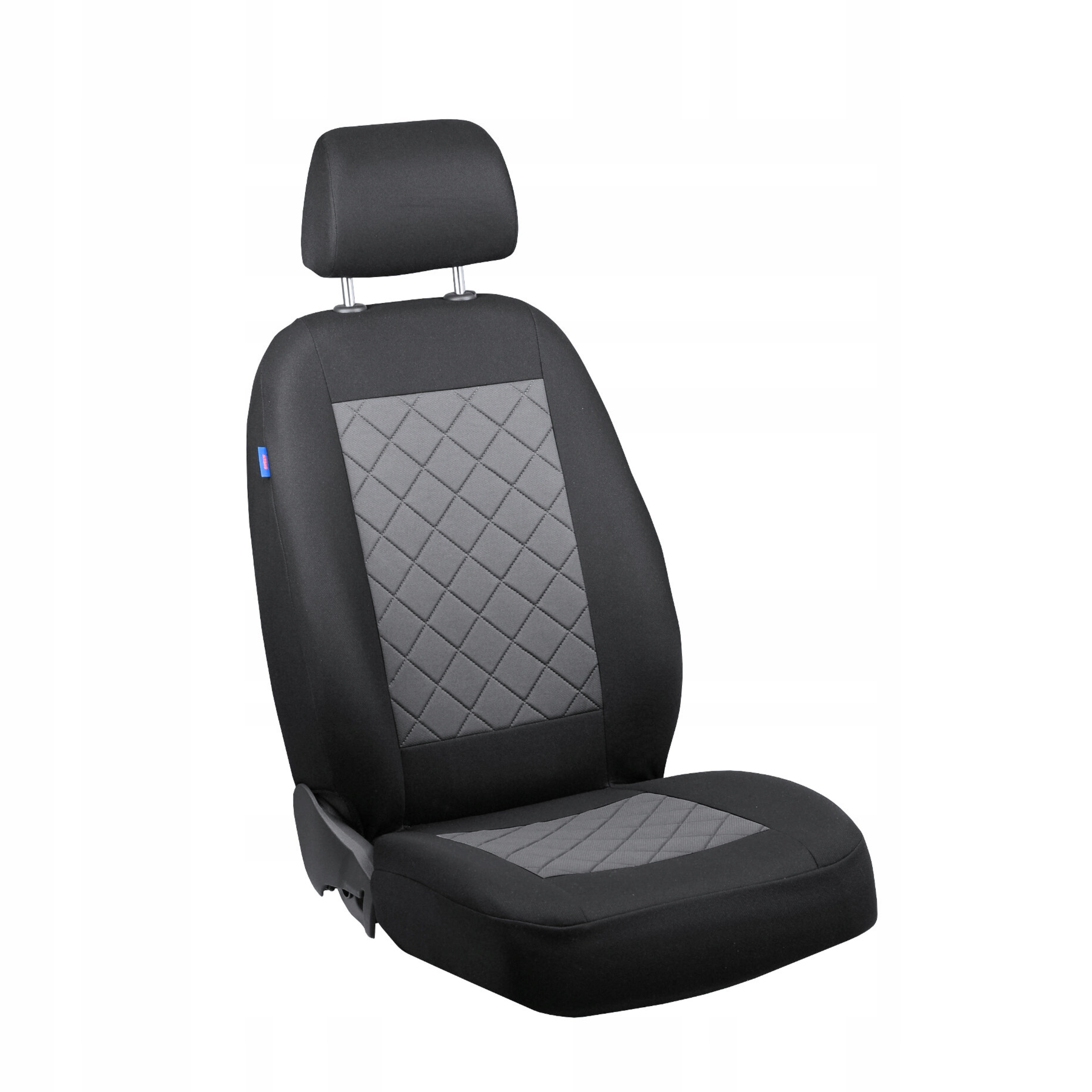 Pokrowiec na fotel kierowcy czarno-szare Skoda Roomster Zakszwalnia