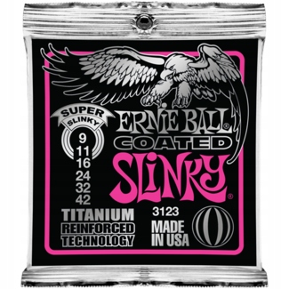 Struny Ernie Ball Titanium Slinky 9-42 (3123)
